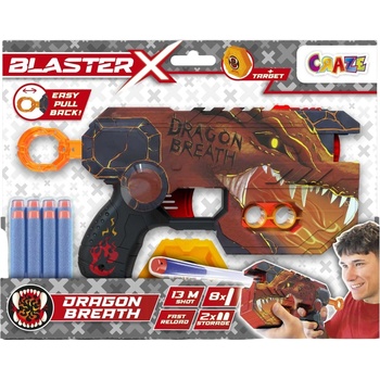 Craze Бластер Craze - Guns Strike, 8 стрели, асортимент (C51795)