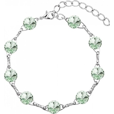 Swarovski Elements Rivoli rhodiovaný zelený 33111.1 Chrysolite zelená světlá mátová