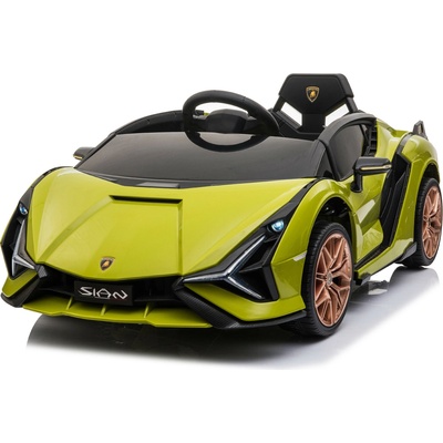 Mamido detské elektrické auto Lamborghini Sián zelená
