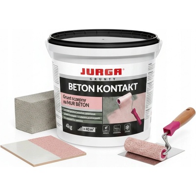 Penetrační nátěr Jurga s křemičitým pískem, mrazuvzdorný, 4 kg