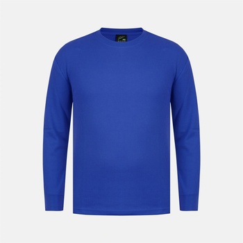 Fabric Тениска Fabric Men's Regular Fit Waffle T-Shirt - Blue
