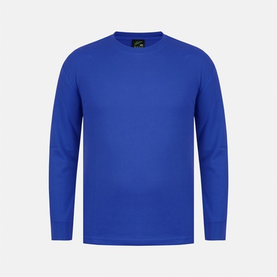 Fabric Тениска Fabric Men's Regular Fit Waffle T-Shirt - Blue