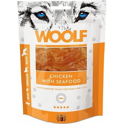 Woolf chicken with seafood 100 g
