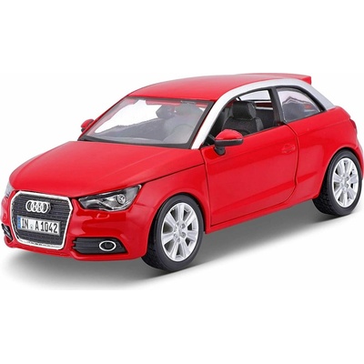 Bburago Audi A1 červená 1:24