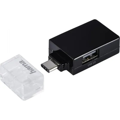 Hama USB HUB 1xUSB3.1 + 2xUSB2.0, Pocket, Hama 135752 (135752)