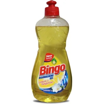 Bingo препарат за миене на съдове, 400мл, Лимон