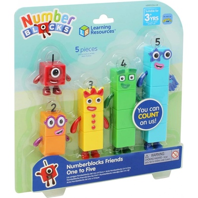 Learning Resources Friends Numberblocks Od jedné do pěti