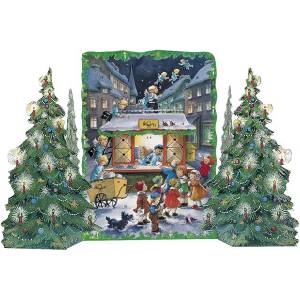 Korsch Verlag GmbH Adventskalender "Engelchens Postamt" | Lore Hummel