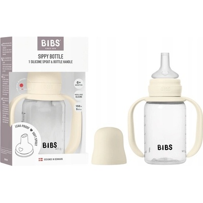 Bibs Plastová fľaša antikoliková Ivory 150 ml