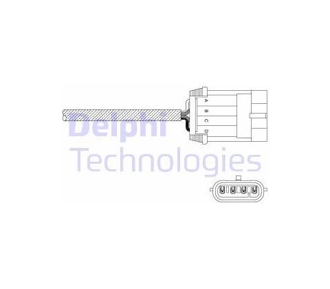 DELPHI Lambda sonda ES11061-12B1