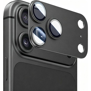LITO Протектор за камера Lito Crown Halo AR + AF Camera Lens - iPhone 18 Pro - Черен
