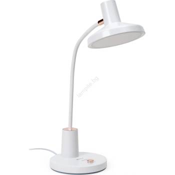 Platinet Led Настолна лампа libra led/10w/230v бял (pl0541)