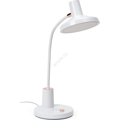 Platinet Led Настолна лампа libra led/10w/230v бял (pl0541)