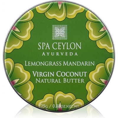 Spa Ceylon Lemongrass Mandarin prírodné telové maslo z panenského kokosu 25 g
