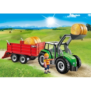 Playmobil 6130 Traktor s přívěsem