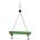 Ferplast Parrot toy- Дървена люлка за папагали със звънчета, 20 / 37 cм - ø 2, 3 cм