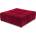 Cosmopolitan Design Червена кадифена табуретка Rome Velvet - Cosmopolitan Design (COS_MP3x3_44_F1_ROME6)