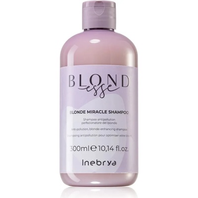 Inebrya BLONDesse Blonde Miracle Shampoo почистващ детоксикиращ шампоан за руса коса 300ml