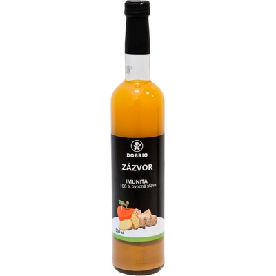 Dobrio Zázvor s ovocím a medom ovocná šťava 500 ml