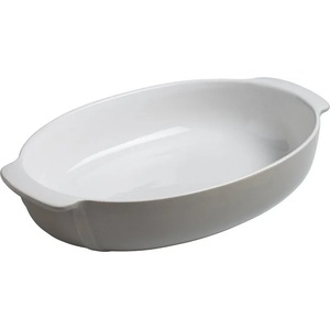 Pyrex - Signature Ceramic - Овална тава с дръжки, 30х20, 2, 1л, керамика, сива-SG30OR4/7046 (0012380)