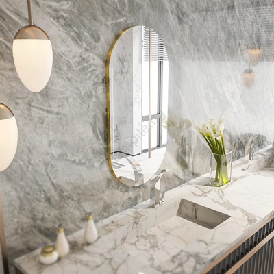 ASIR GROUP Огледало RIORS 85x45 см златист (AS1774)