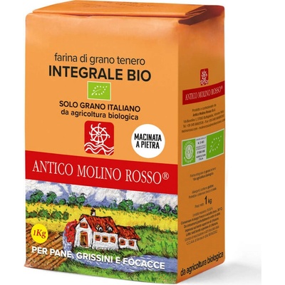 Antico Molino Rosso Pšeničná múka celozrnná mletá kameňom bio 1 kg