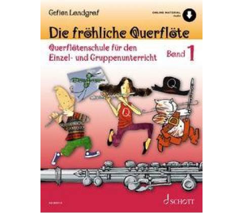 Die fröhliche Querflöte