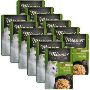 Miamor Feine Filets в сос туна и зеленчуци 12 x 100 г