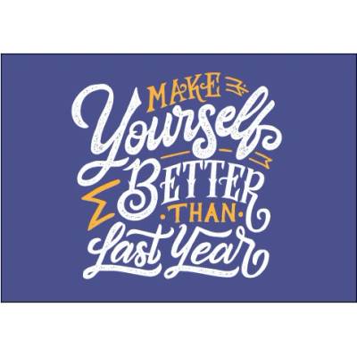 Plakát typ A4-A0 Make yourself better