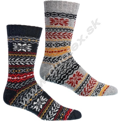 SOCKS4FUN Zimné ponožky W 6536 4 k.4