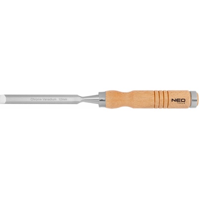 NEO TOOLS Dláto 12 mm, dřevěná rukojeť
