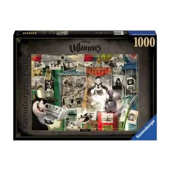 Ravensburger Пъзел Ravensburger 1000 части - Дисни злодей: Черния Пийт, 7016887