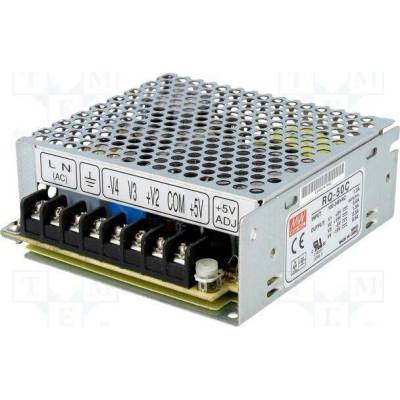 MEAN WELL RQ-50C Napájecí zdroj: spínaný; k vestavbě,modulový; 50W; 5VDC; OUT: 4