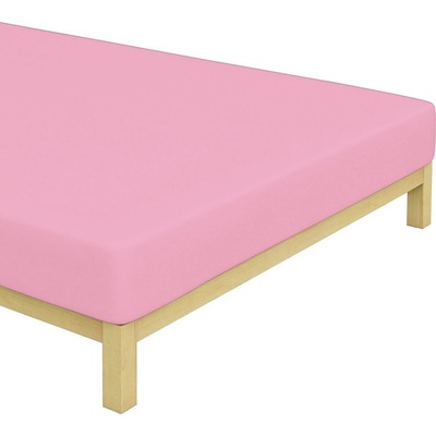 FIT bavlna prostěradlo Jersey 140g/m2 lososové 60x120