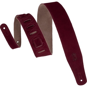 Levy's Simply Suede Burgundy Каишка за китара (MS26-BRG)
