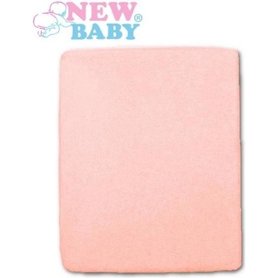 New Baby nepromokavé prostěradlo růžové 60x120