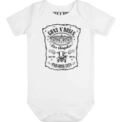 Dětské body METAL KIDS Guns N' Roses METAL KIDS bílá