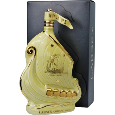 Larsen Invincible Yellow Keramická Fľaša 40% 0,7 l (kartón)
