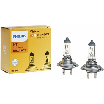 Philips Vision PX26d H7 55W 12V 2x (12972PRC2)