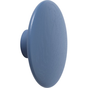 Muuto Кука за стена Dots Wood 17 см бледосиня (03261)