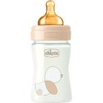 Chicco Стъклено шише Chicco - Original Touch, 150 ml, 0м+ (N0264)