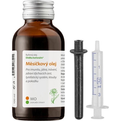 Dědek Kořenář Balíček Měsíčkový olej s násadcem a injekcí MO 100 ml