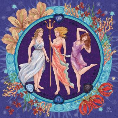 Grafika - Puzzle Water Signs in Astrology - 1 000 piese