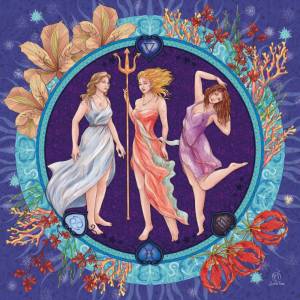 Grafika Art Puzzle - Puzzle Water Signs in Astrology - 1 000 piese