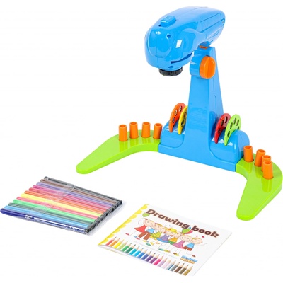 Aga4Kids Dětský kreslicí projektor s fixy a předlohami MR1540