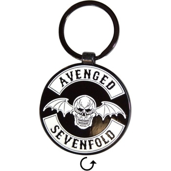 Avenged Sevenfold Deathbat Crest Ключодържател (ASKEY02)