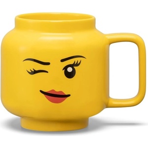 LEGO® Жълта керамична бебешка чаша 530 ml Head - LEGO® (41460803)