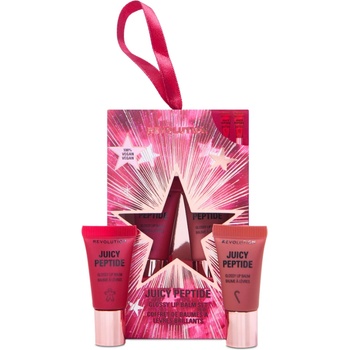 Revolution Beauty Juicy Peptide Mini Glossy Lip Balm Gift Set