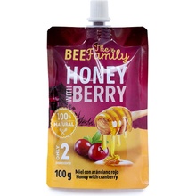 Honey Berry Včelí med s brusinkou 100 g