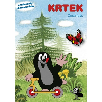 Omaľovánka A5 Akim Krtko